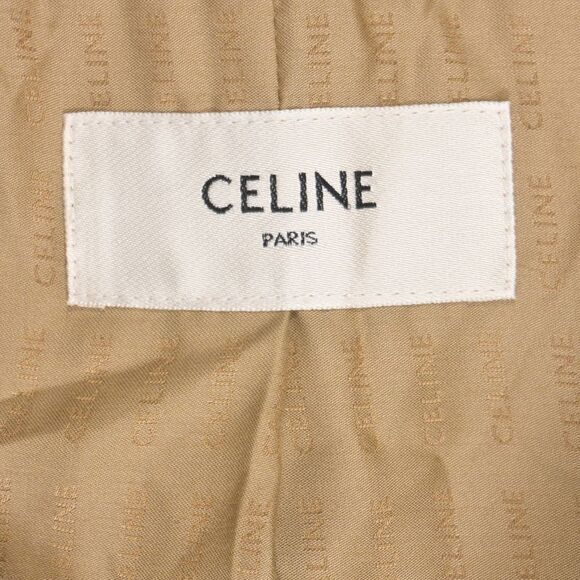 Celine 2022 Baie Des Anges 'Chasseur' Evening Jacket in Beige Virgin Wool - Picture 4 of 5